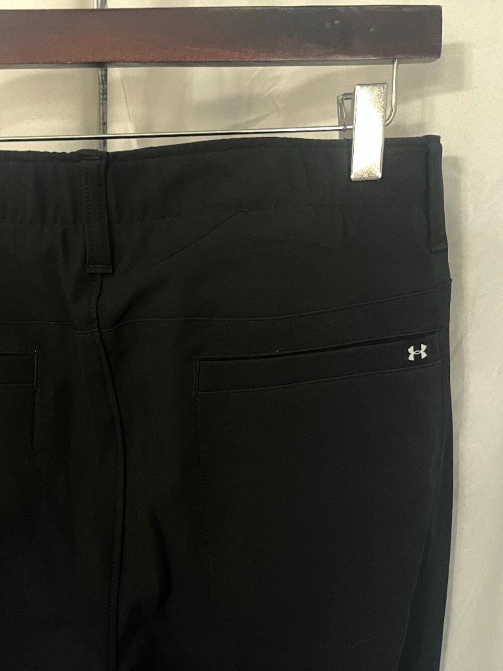 ⛳ Under Armour Men’s Black Modern Golf Pants Flat Front 32x32 🔥